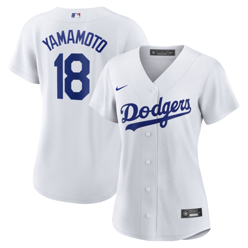 Yoshinobu Yamamoto Los Angeles Dodgers Nike Women’s Replica Jersey