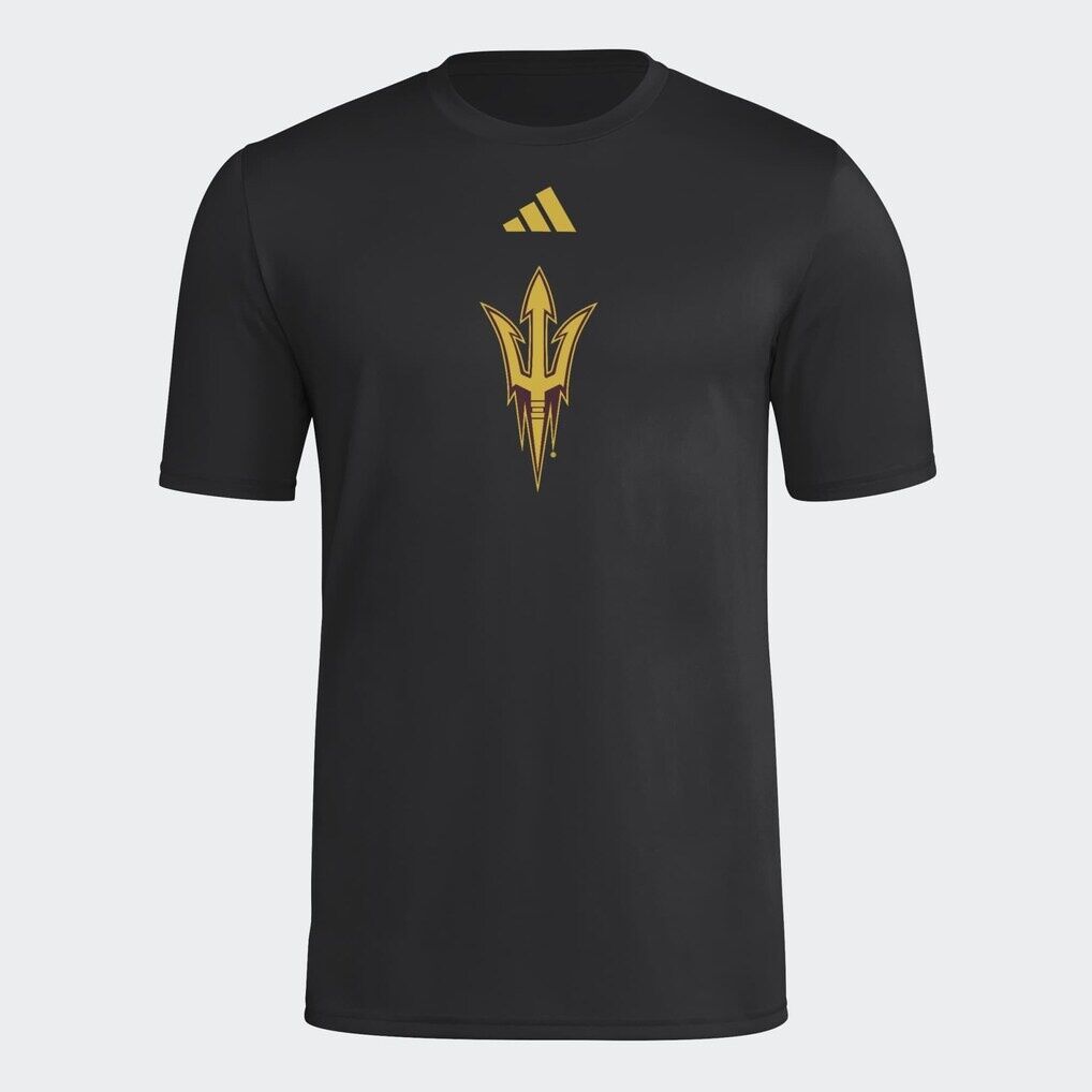 Arizona State Sun Devils adidas 2026 Locker Logo Pre-Game T-Shirt