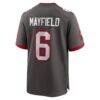 Baker Mayfield Tampa Bay Buccaneers Nike Alternate Game Player Jersey - Pewter - Alt2