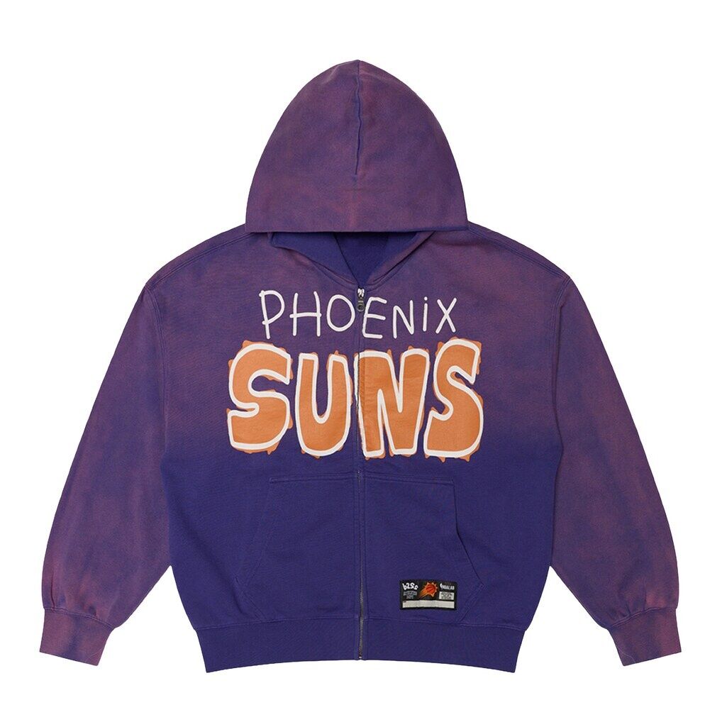Phoenix Suns b2Ss Block Letter Full-Zip Hoodie