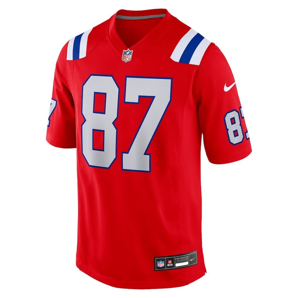 Rob Gronkowski New England Patriots Nike Alternate Retired Player Game Jersey