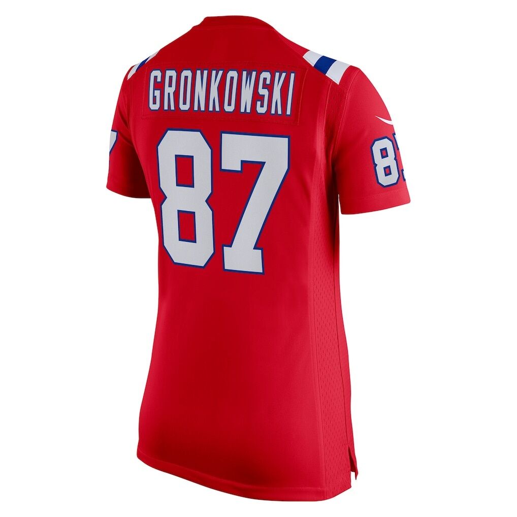 Rob Gronkowski New England Patriots Nike Women's Alternate Retired Player Game Jersey