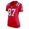 Rob Gronkowski New England Patriots Nike Women's Alternate Retired Player Game Jersey - Red - Side View