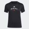 Louisville Cardinals adidas Women's Locker Slogan Pre-Game T-Shirt - Black - Front View