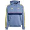 Arsenal adidas Originals Icon Hoodie - Blue - Front View