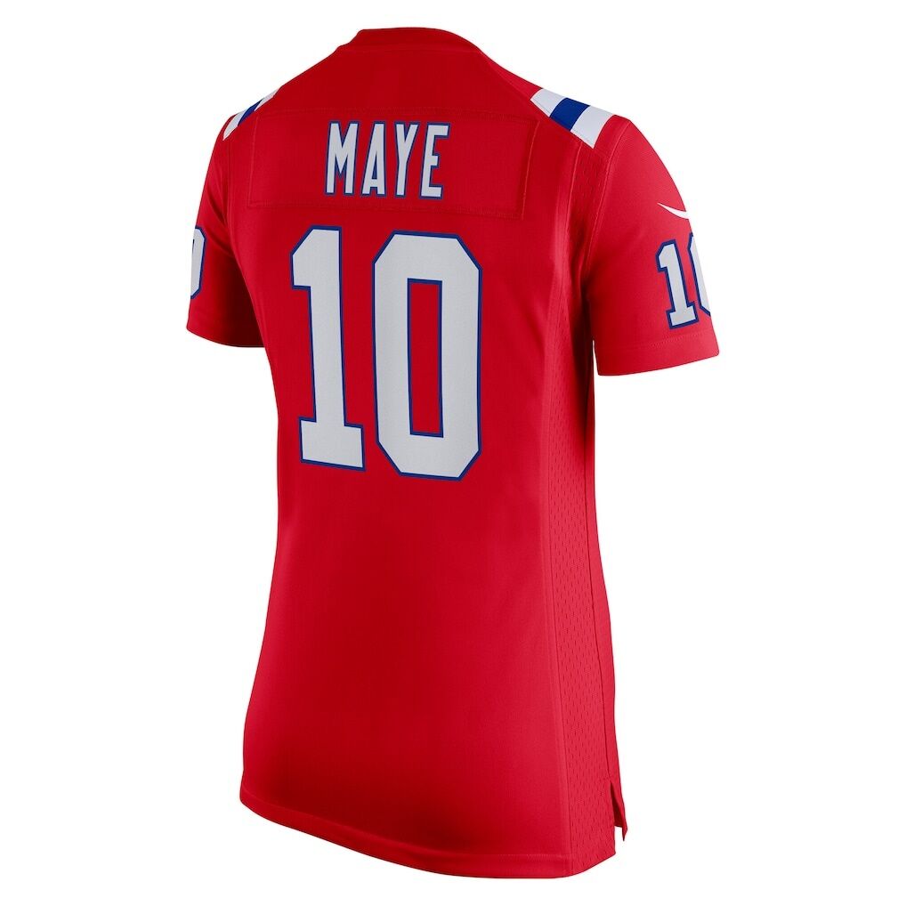 Drake Maye New England Patriots Nike Women's Alternate Game Jersey