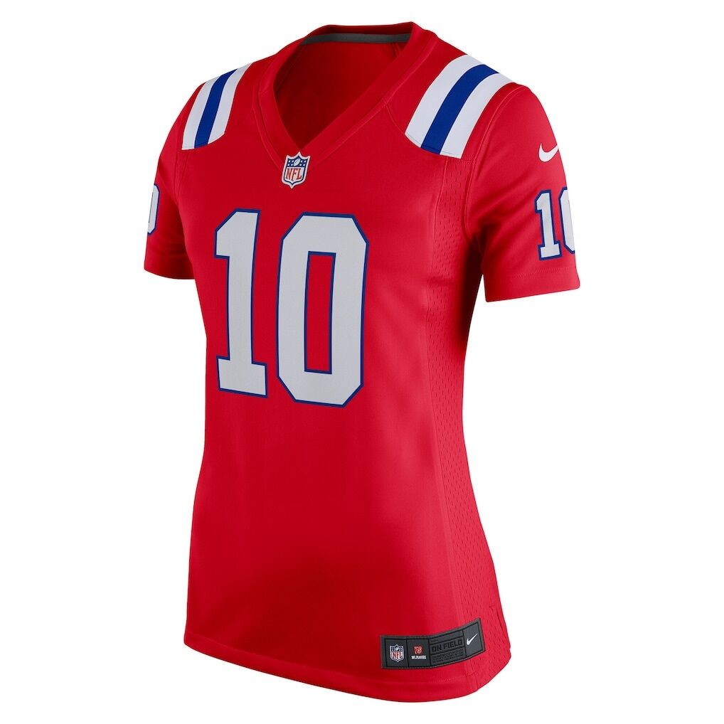 Drake Maye New England Patriots Nike Women's Alternate Game Jersey