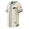 Tampa Bay Rays Stitches Throwback Fashion Jersey - - Side View
