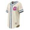 Atlanta Braves Stitches Throwback Fashion Jersey - - Back View