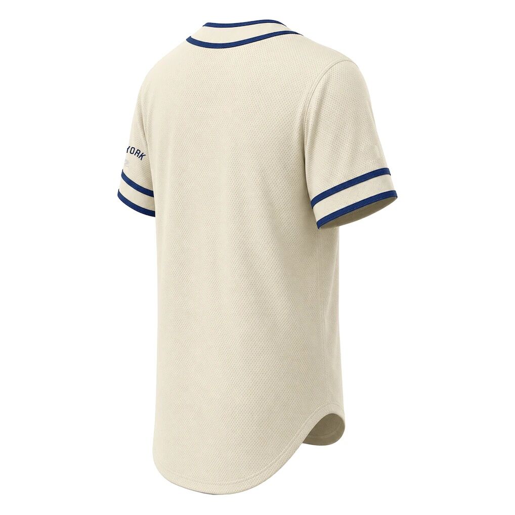 New York Yankees Stitches Throwback Fashion Jersey - Natural