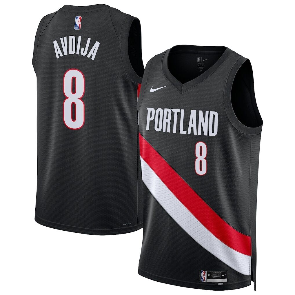 Deni Avdija Portland Trail Blazers Nike Unisex Swingman Jersey - Icon Edition