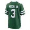 John Metchie III New York Jets Nike Team Game Jersey - - Detail View