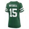 Adonai Mitchell New York Jets Nike Women's Team Game Jersey - - Detail View