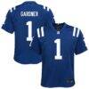 Ahmad Sauce Gardner Indianapolis Colts Nike Youth Home Game Jersey - Blue - Front View