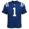 Ahmad Sauce Gardner Indianapolis Colts Nike Youth Home Game Jersey - Blue - Side View