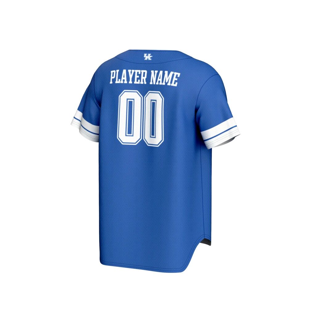 Kentucky Wildcats GameDay Greats Unisex Lightweight Collegiate Baseball NIL Pick-A-Player Fashion Jersey - Royal