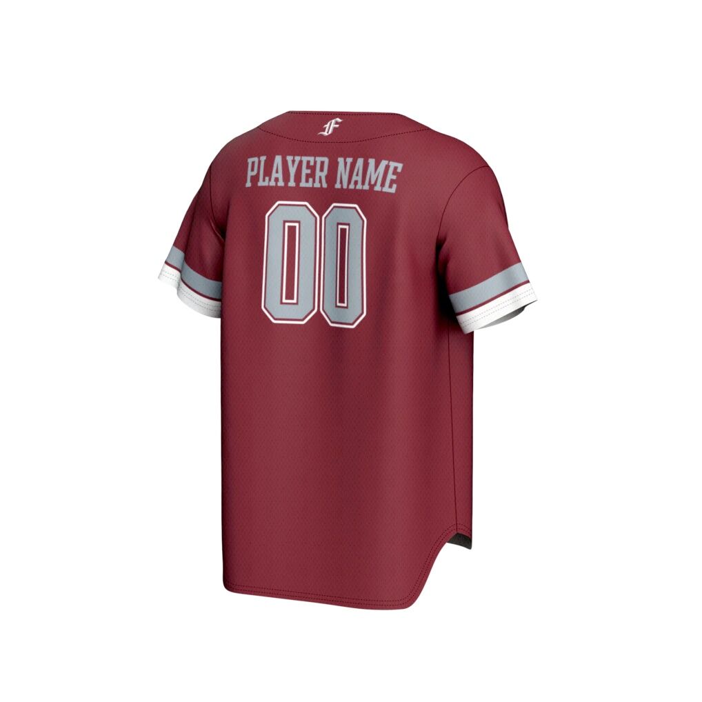 Fordham Rams GameDay Greats Youth Lightweight Collegiate Baseball NIL Pick-A-Player Fashion Jersey - Maroon
