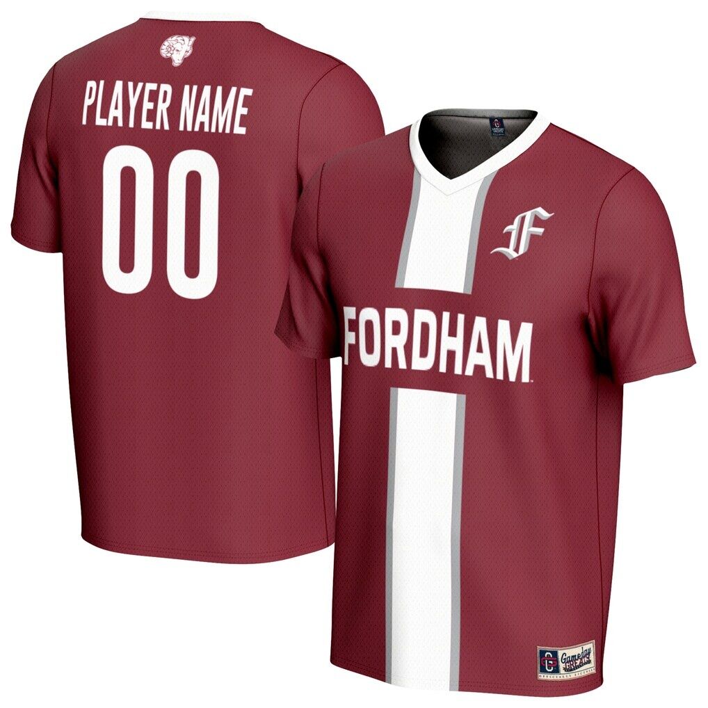Fordham Rams GameDay Greats Youth Lightweight Collegiate Men's Soccer NIL Pick-A-Player Fashion Jersey - Maroon