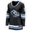 Clayton Keller Utah Mammoth Fashion7 Women's Home Breakaway Jersey - Black - Side View