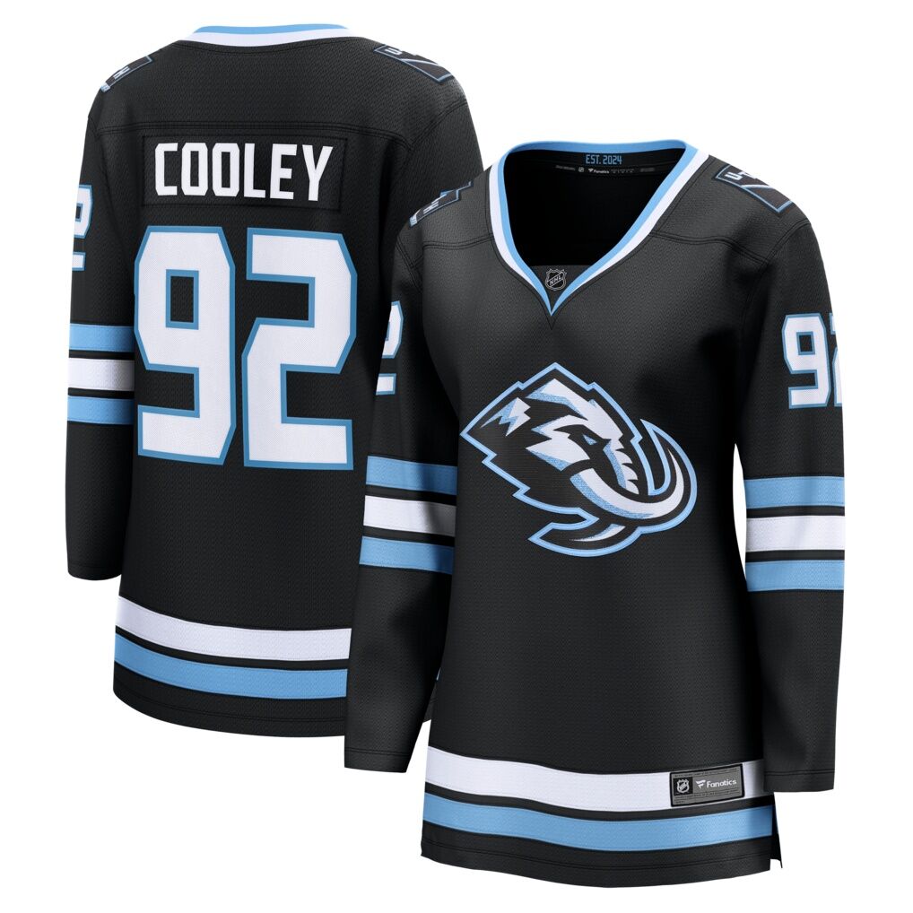 Logan Cooley Utah Mammoth Fashion7 Women's Home Breakaway Jersey