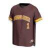 Arizona State Sun Devils GameDay Greats Unisex Lightweight Collegiate Baseball Fashion Jersey - - Side View