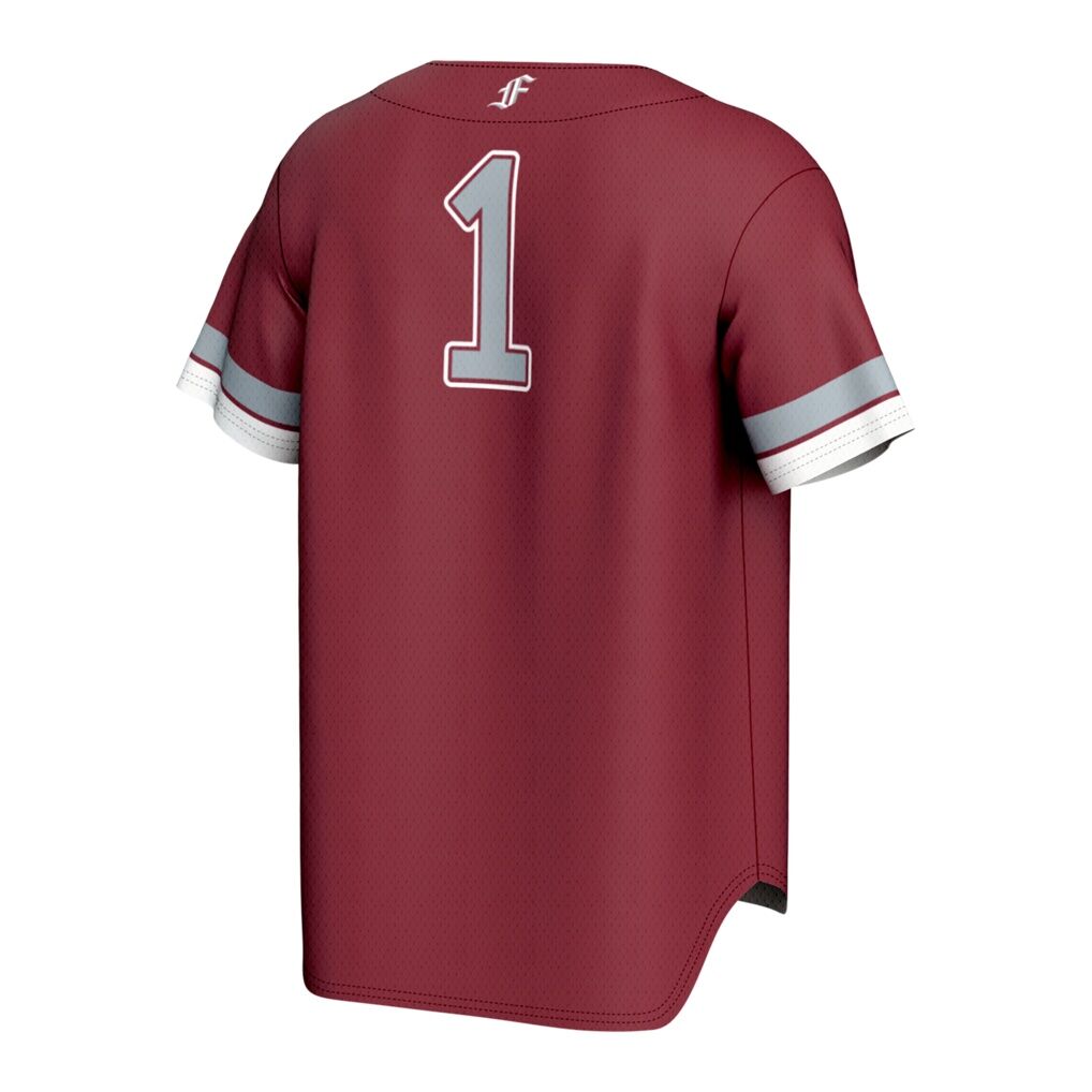 Fordham Rams GameDay Greats Youth Lightweight Collegiate Baseball Fashion Jersey - Maroon