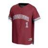 Fordham Rams GameDay Greats Youth Lightweight Collegiate Baseball Fashion Jersey - Maroon - Side View