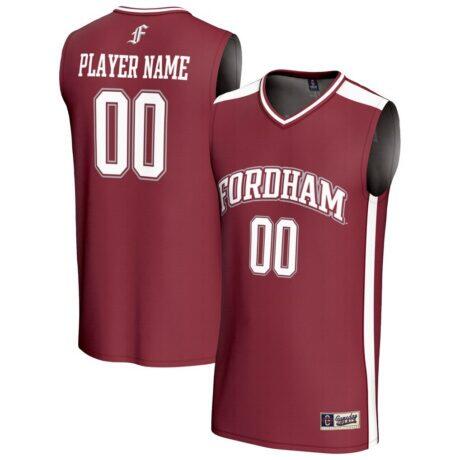 Fordham Rams GameDay Greats Youth Lightweight Collegiate Women's Basketball NIL Pick-A-Player Fashion Jersey - - Front View