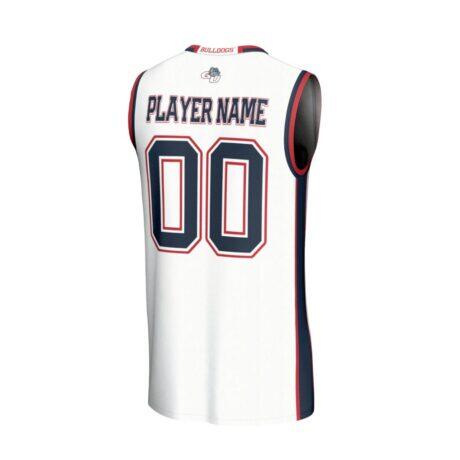 Gonzaga Bulldogs GameDay Greats Unisex Lightweight Collegiate Men's Basketball NIL Pick-A-Player Fashion Jersey - White - Front View