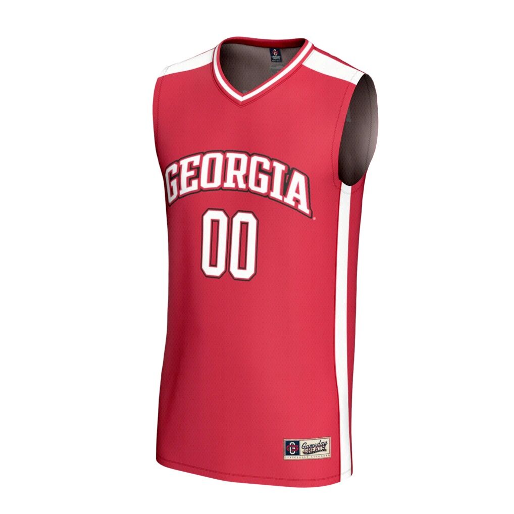 Georgia Bulldogs GameDay Greats Unisex Lightweight Collegiate Men's Basketball NIL Pick-A-Player Fashion Jersey