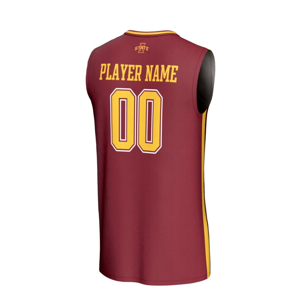 Iowa State Cyclones GameDay Greats Unisex Lightweight Collegiate Men's Basketball NIL Pick-A-Player Fashion Jersey - Cardinal