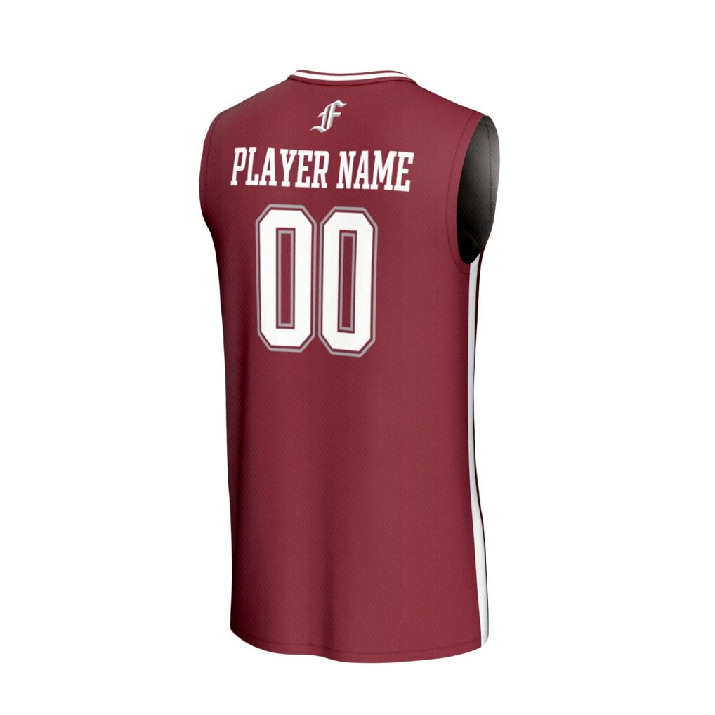 Fordham Rams GameDay Greats Unisex Lightweight Collegiate Men's Basketball NIL Pick-A-Player Fashion Jersey - Maroon