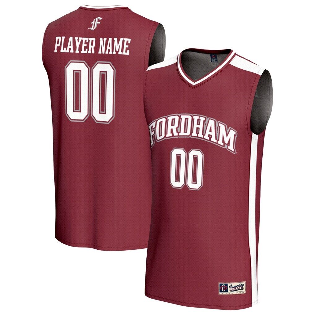 Fordham Rams GameDay Greats Unisex Lightweight Collegiate Men's Basketball NIL Pick-A-Player Fashion Jersey - Maroon