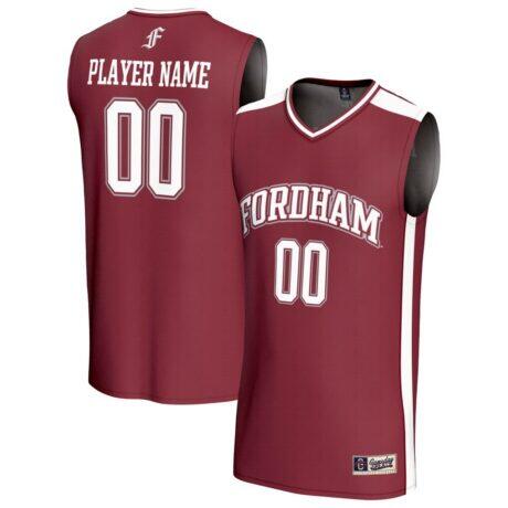 Fordham Rams GameDay Greats Youth Lightweight Collegiate Men's Basketball NIL Pick-A-Player Fashion Jersey - - Front View