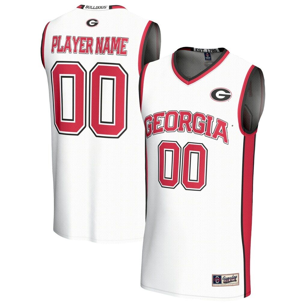 Georgia Bulldogs GameDay Greats Youth Lightweight Collegiate Men's Basketball NIL Pick-A-Player Fashion Jersey