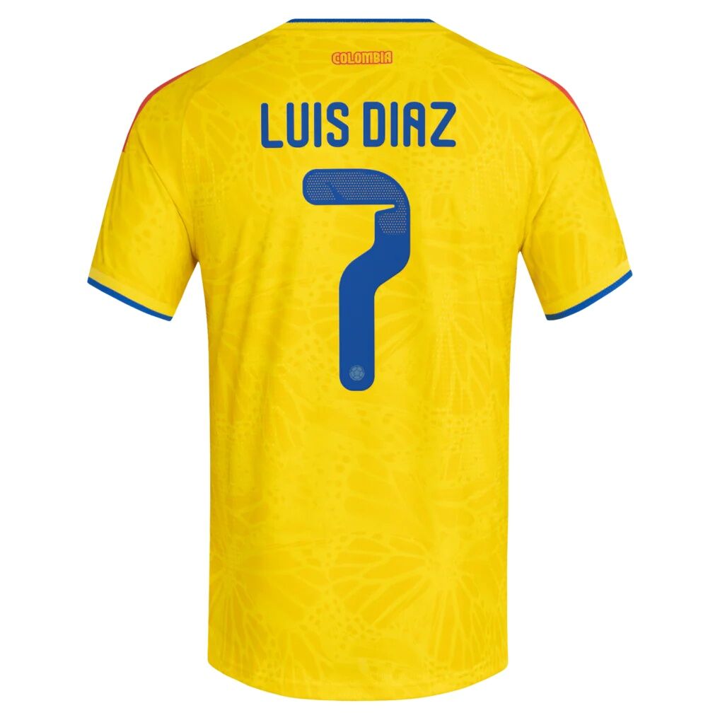 Luis Diaz Colombia National Team adidas 2026 Home Authentic Jersey