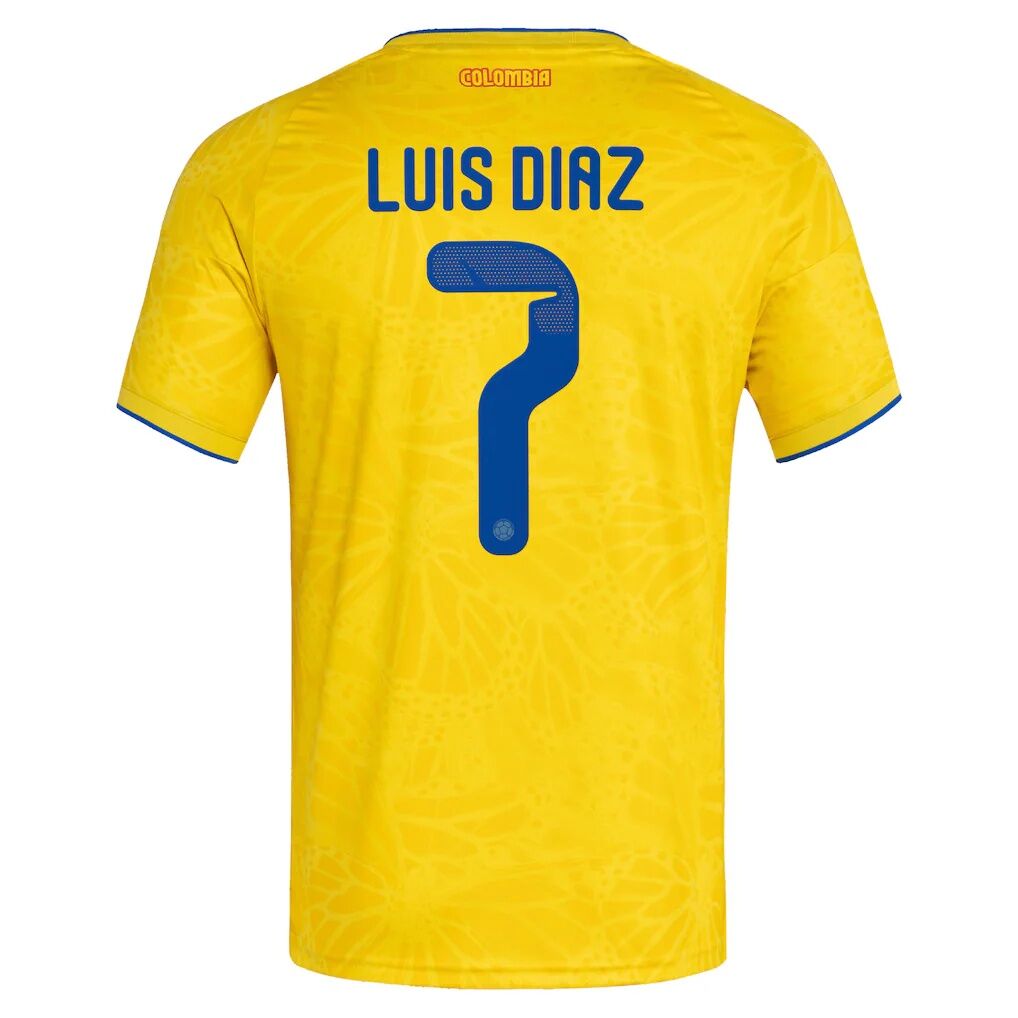 Luis Diaz Colombia National Team adidas 2026 Home Replica Jersey