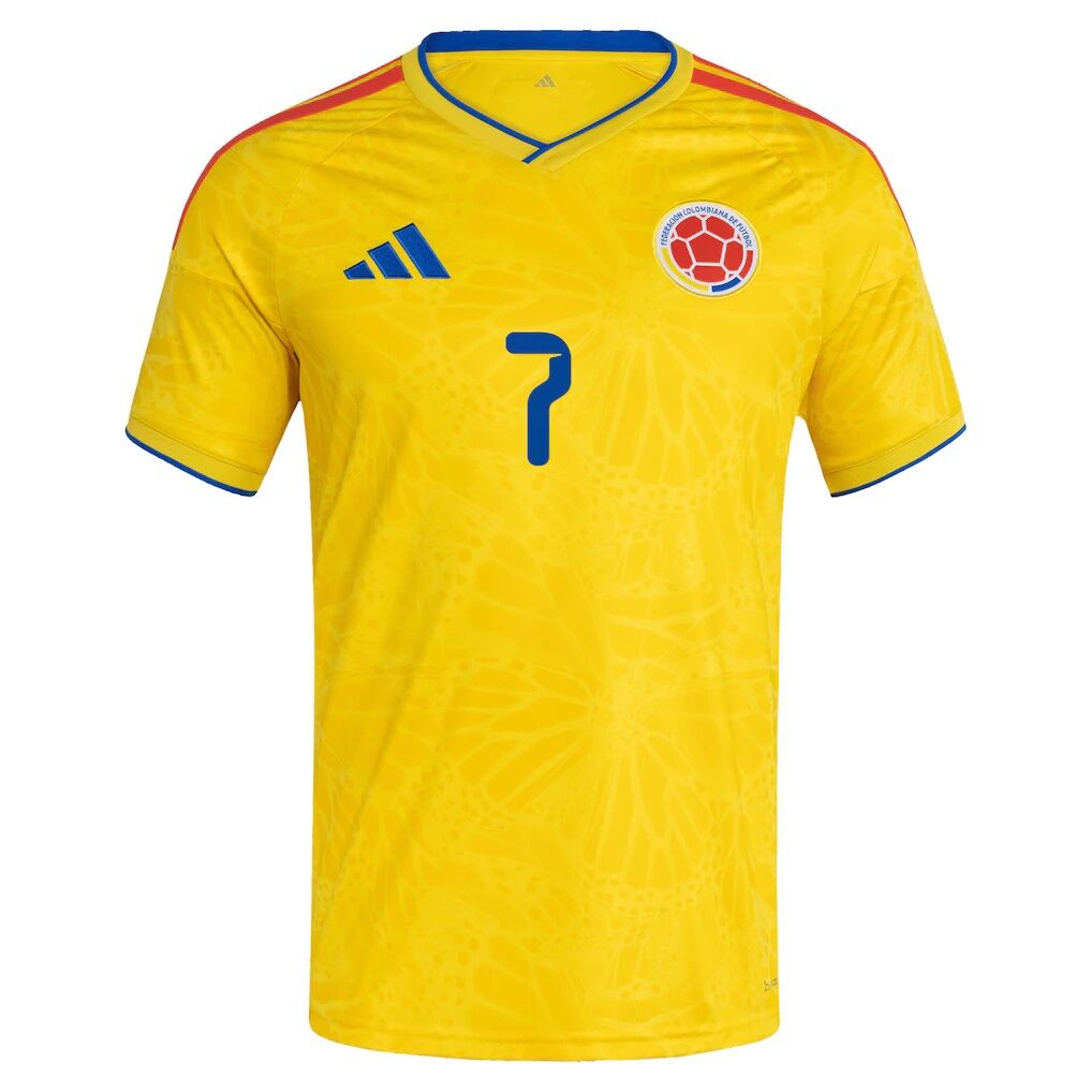 Luis Diaz Colombia National Team adidas 2026 Home Replica Jersey