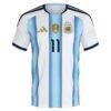 Angel Di Maria Argentina National Team adidas 2026 Home Replica Jersey - White - Side View