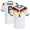 Joshua Kimmich Germany National Team adidas 2026 Home Authentic Jersey - White - Front View