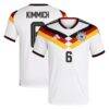 Joshua Kimmich Germany National Team adidas 2026 Home Replica Jersey - White - Front View