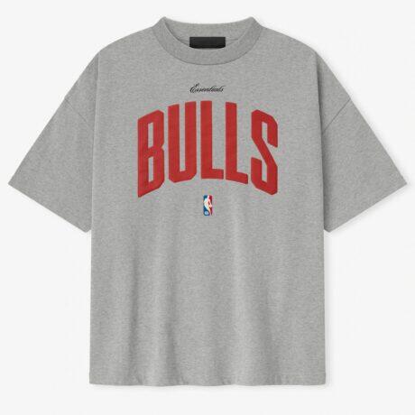 Chicago Bulls Fear of God x NBA Unisex 90's T-Shirt - - Front View