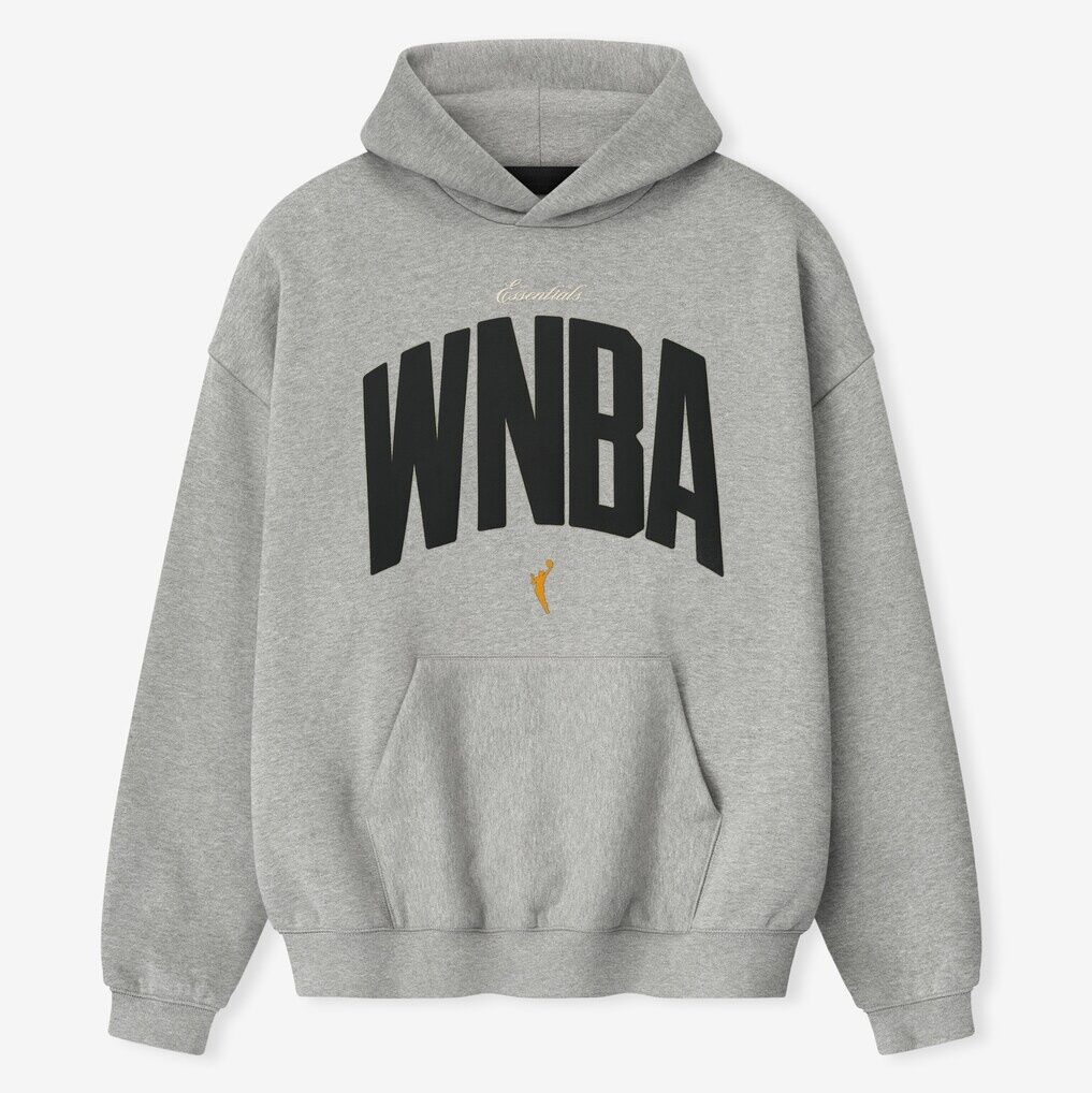 Fear of God x WNBA Unisex 90s Hoodie - Heather Gray