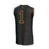 #1 Arizona State Sun Devils GameDay Greats Unisex Lightweight Collegiate Basketball Fashion Jersey - Black - Detail View