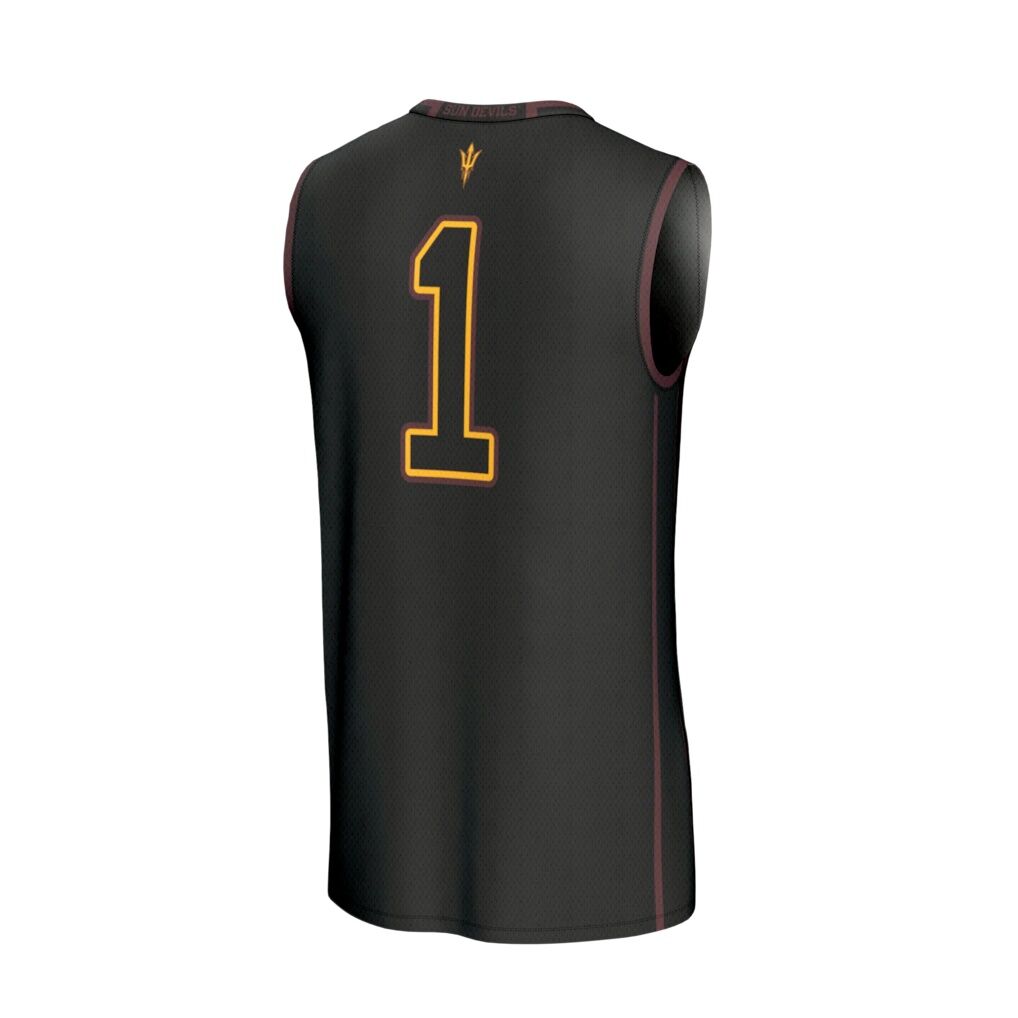 #1 Arizona State Sun Devils GameDay Greats Unisex Lightweight Collegiate Basketball Fashion Jersey