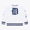 Detroit Tigers Mitchell & Ness Arctic Fleece Sweatshirt - White - Front View