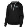 NJ/NY Gotham FC Antigua Women's 2025 NWSL Champions Victory Hoodie - Black - Side View
