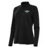 NJ/NY Gotham FC Antigua Women's 2025 NWSL Champions Reprocess Quarter-Zip Pullover - Black - Side View