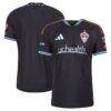 Colorado Rapids adidas 2026 Colorful Colorado On-Field Authentic Patch Jersey - Black - Front View