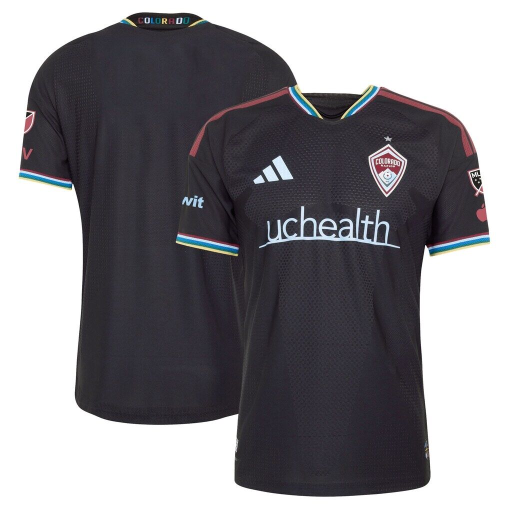 Colorado Rapids adidas 2026 Colorful Colorado On-Field Authentic Patch Jersey